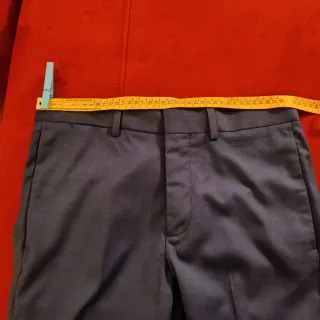 Pantalón de vestir azul oscuro caballero