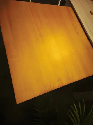 Mesa extensible de madera IKEA