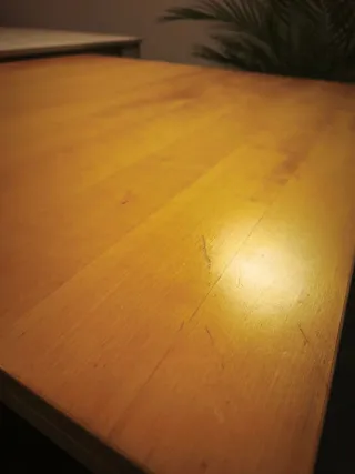 Mesa extensible de madera IKEA