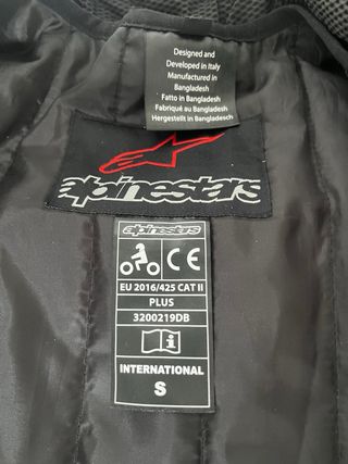 Chaqueta Moto Alpinestars Talla S