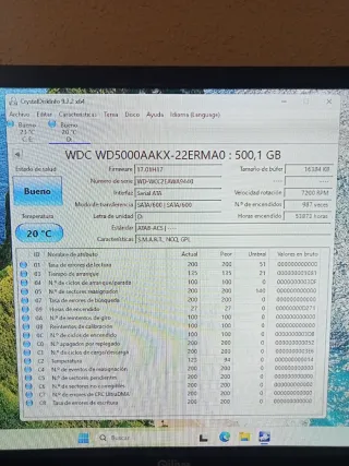 PC Sobremesa emachines Negro/Verde