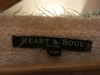 Jersey de punto peludo con cara de panda