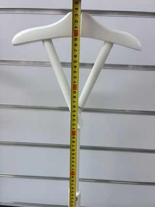 Perchero escaparate infantil blanco