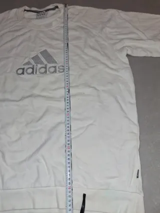 Sudadera Adidas Vintage Retro 90's Blanca