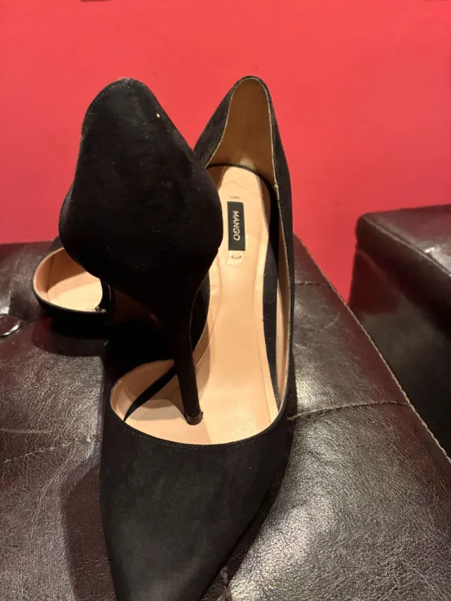 Tacones negros Mango