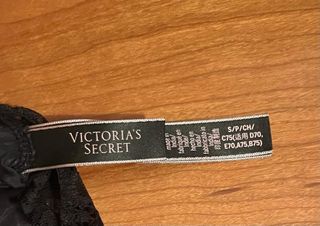 Top / sujetador encaje Victoria's Secret negro