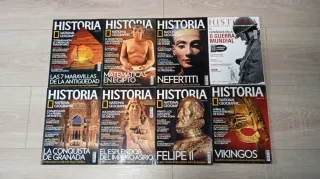 Lote 9 Revistas National Geographic Historia