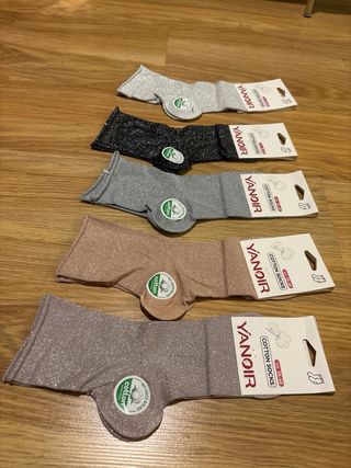 5 pares calcetines mujer t.35-40