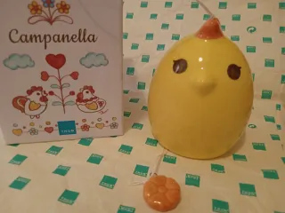 Addobbo pulcino cuore campana pasqua 2020 thun