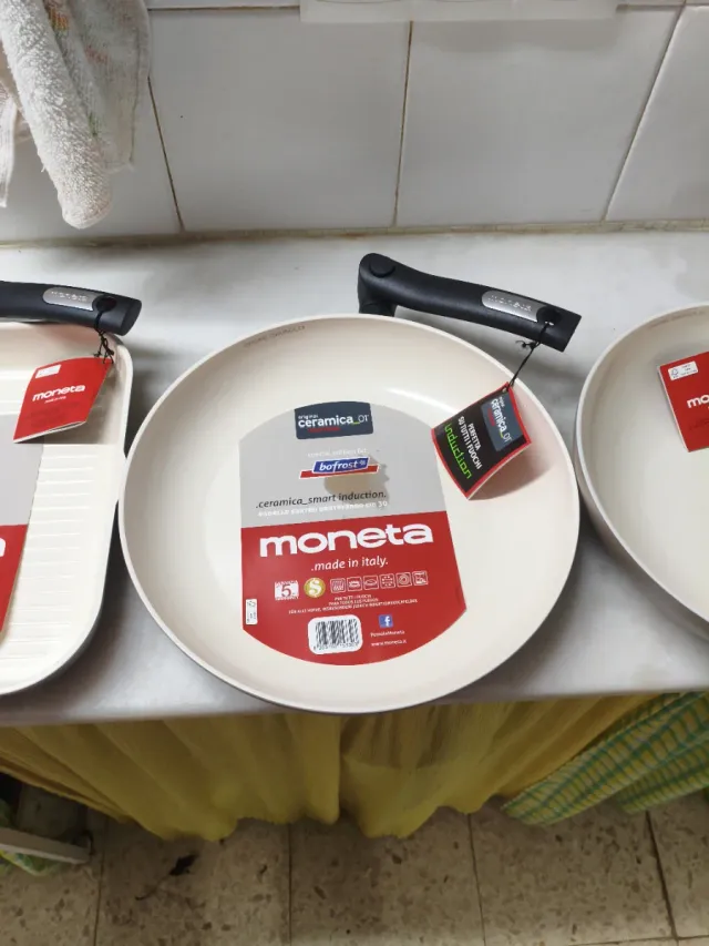 Lote 3 sartenes Moneta cerámica