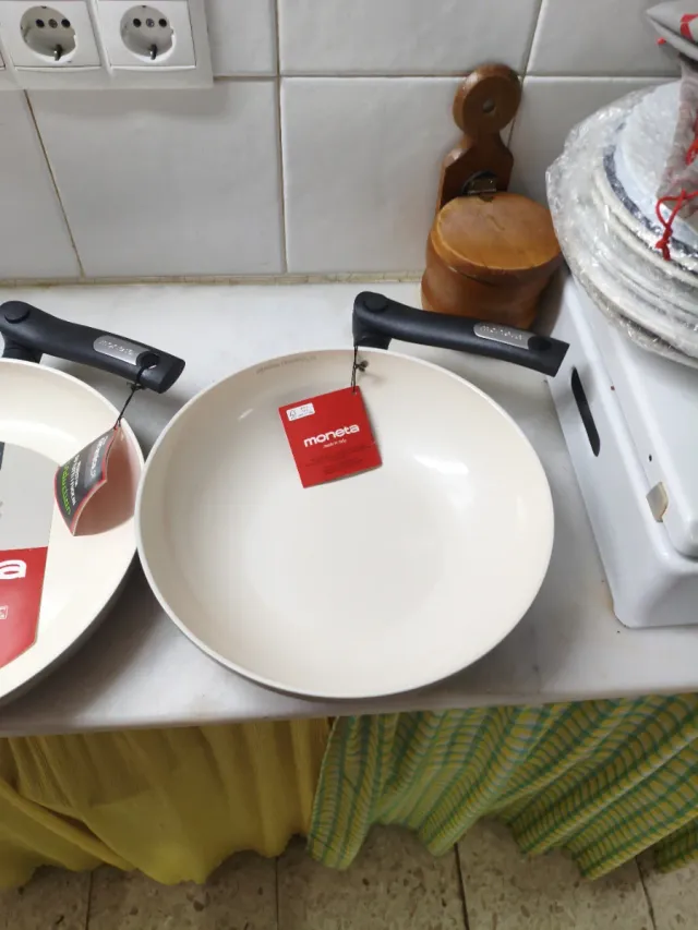 Lote 3 sartenes Moneta cerámica