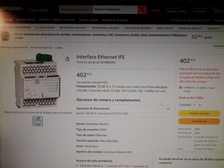 Servidor Schneider Enerlin'x IFE LV434002