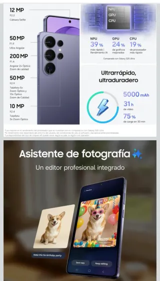 Samsung S26 Ultra 512Gb + Accesorios