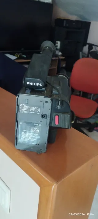 Cámara Vídeo Philips VHS y Samsung dvd