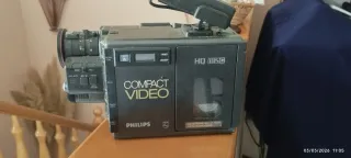 Cámara Vídeo Philips VHS y Samsung dvd