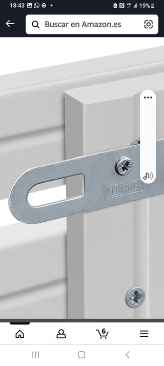 Cabezal de madera lacado blanco nuevo