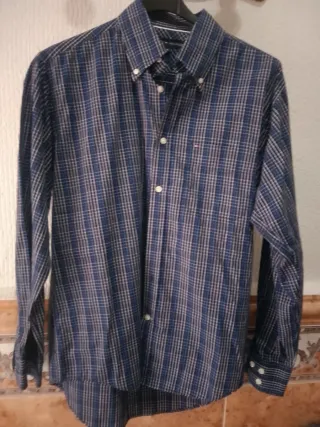 Lote 2 Camisas Pepe Jeans Cuadros Azul/Blanco