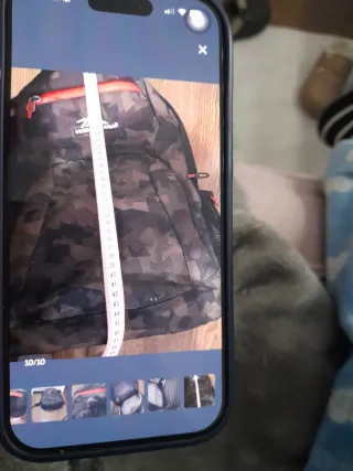 Mochila High Sierra Negra y Marrón Camuflaje