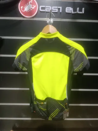 Maillot Ciclismo Niños Funkier Amarillo