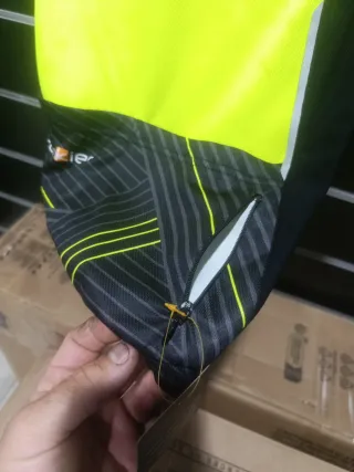 Maillot Ciclismo Niños Funkier Amarillo