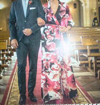 Vestido elegante, Nati Jiménez, talla 40/42