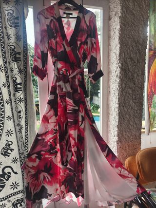 Vestido elegante, Nati Jiménez, talla 40/42