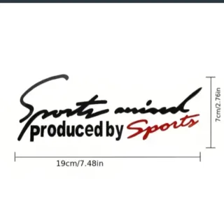 Pegatinas Sport Mind para Coche
