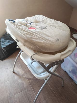 Bañera cambiador bebé