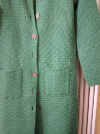 Cappotto in lana verde