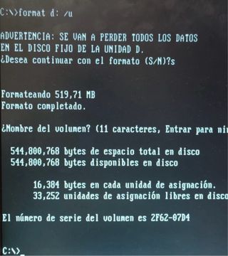 Disco Duro Seagate ST3660A 545 MB COMPROBADO