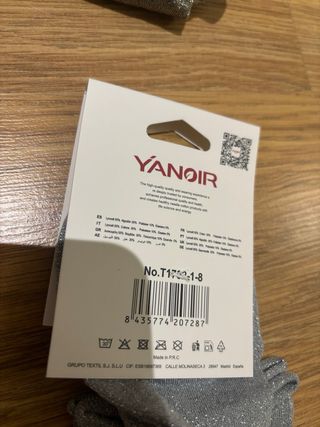 6 pares calcetines YANOIR brillantes T.35-40