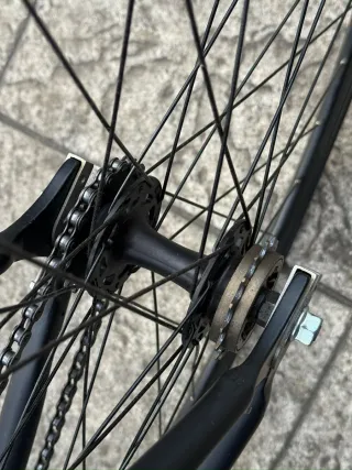 Bicicleta Fixie Negra