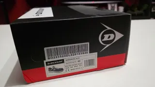 Zapatos de seguridad Dunlop negro/rojo talla 40