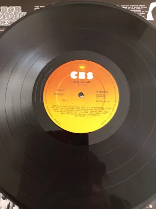 Vinilo Bob Dylan "Desire "1976.