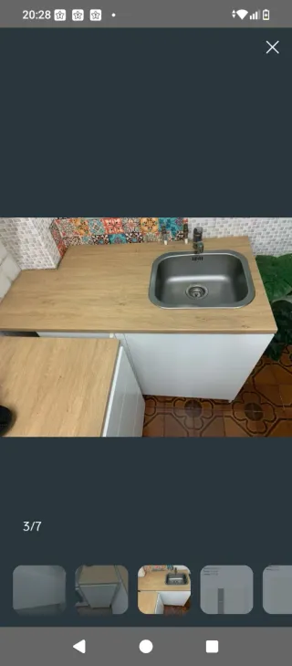 Muebles de cocina blancos