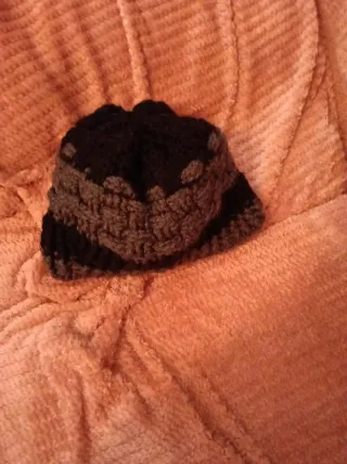 Gorro de lana tejido