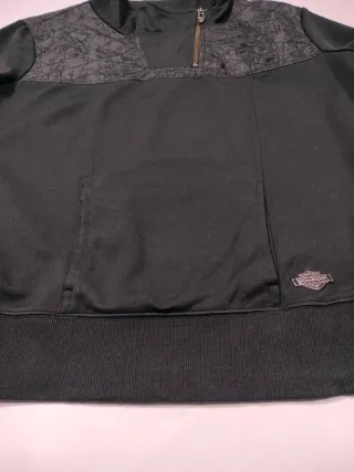 Sudadera Harley Davidson Cremallera Biker Mujer 2X