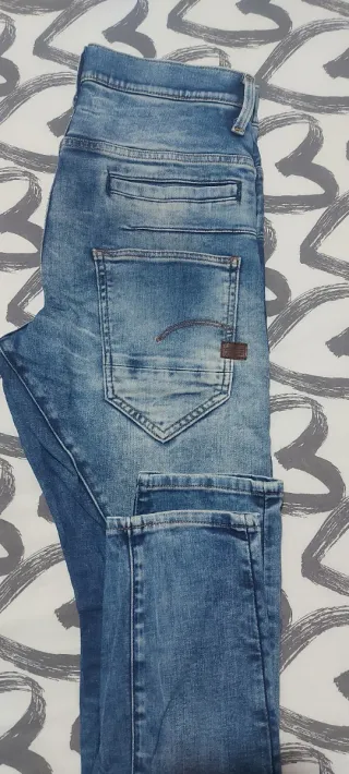 Pantalón G-Star D-Staq 3D Azul