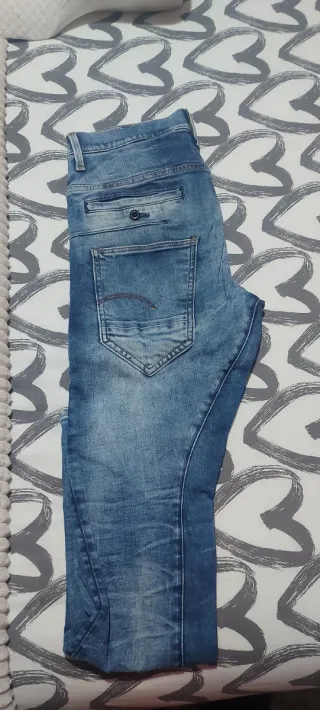 Pantalón G-Star D-Staq 3D Azul