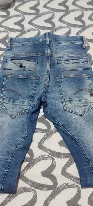 Pantalón G-Star D-Staq 3D Azul