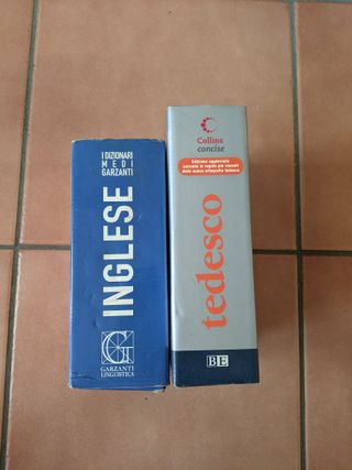 Dizionari vocabolari Italiano Tedesco Francese