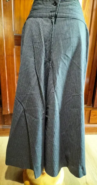 Falda pantalón amazona gris
