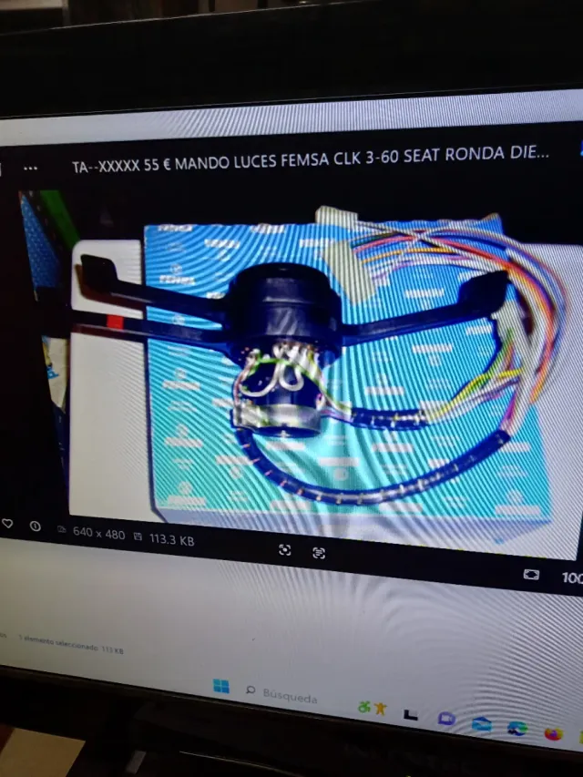 Mando Luces FEMSA CLK 3-60 Seat Ronda