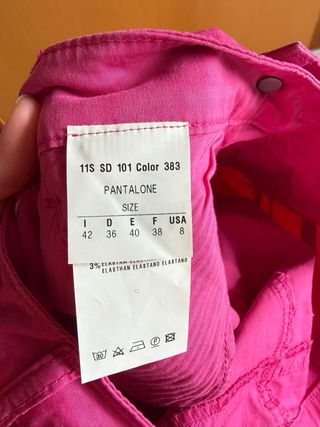 Pantalones Scervino Street Rosa