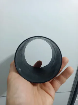 Embellecedor tubo escape fibra carbono