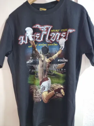 Camiseta Muay Thai Guerrero Tailandés