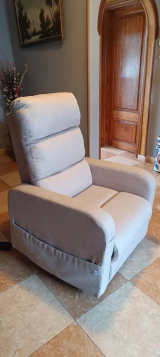 Sillón elevador reclinable eléctrico