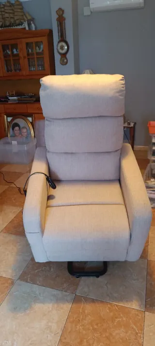 Sillón elevador reclinable eléctrico