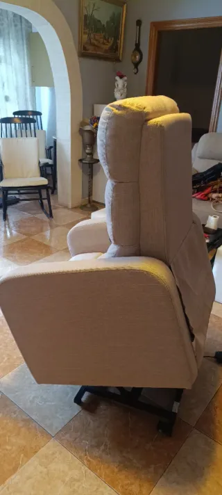 Sillón elevador reclinable eléctrico