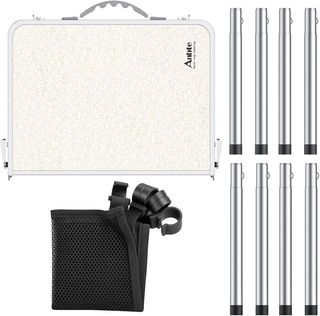 Mesa Camping Aluminio Plegable 60x40cm